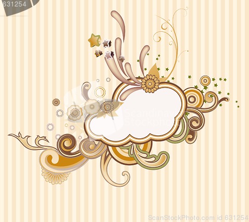 Image of floral frame