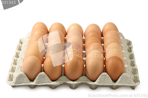 Image of Brown eggs