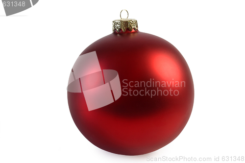 Image of Red chrismas ball