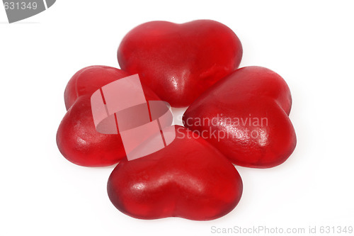 Image of Wine gum hearts