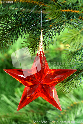 Image of Christmas tree decoration