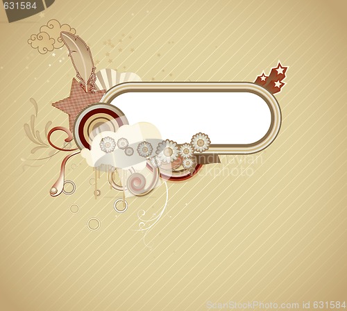 Image of floral frame