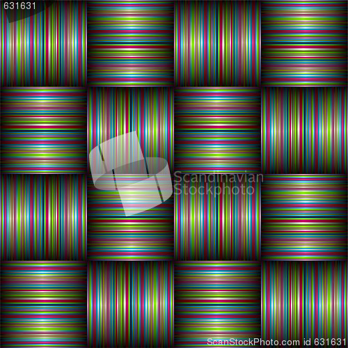 Image of candy stripe weave