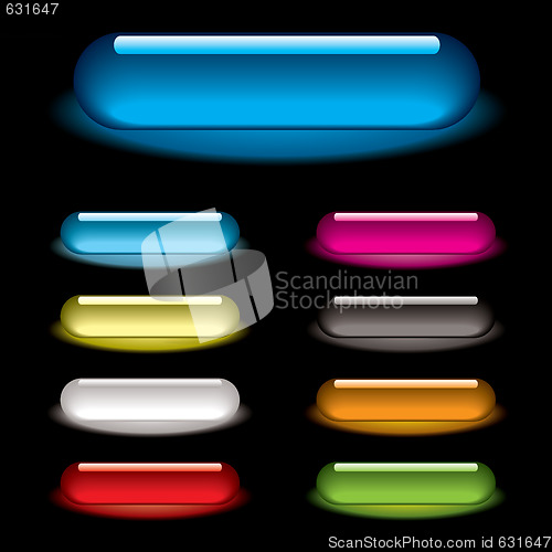 Image of lozenge glow black