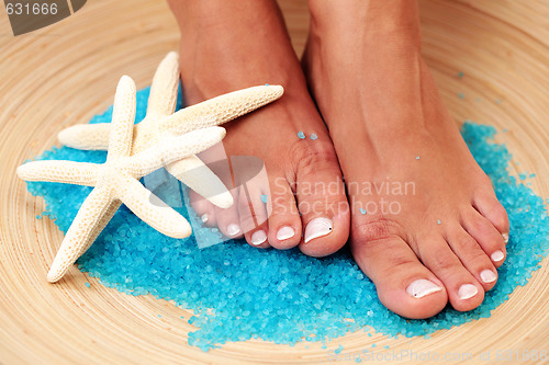 Image of sexy female feet