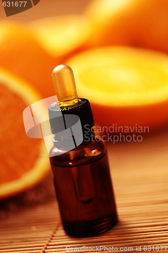 Image of orange essential oil