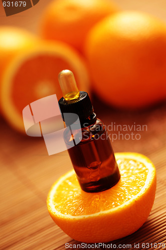 Image of orange essential oil