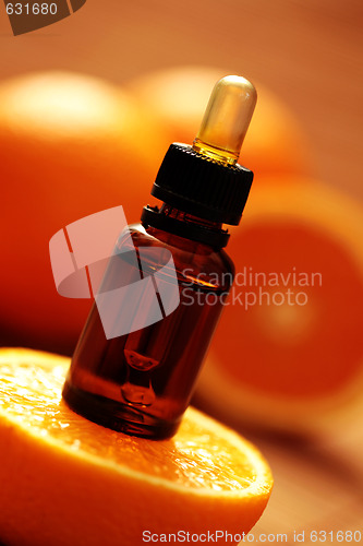 Image of orange essential oil