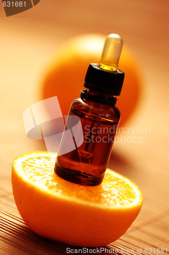 Image of orange essential oil