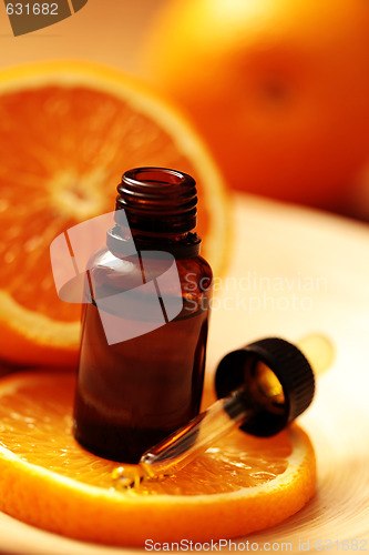 Image of orange essential oil