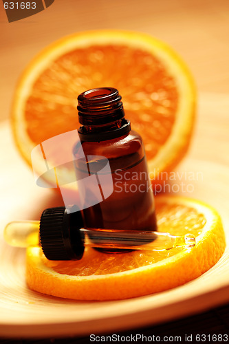 Image of orange essential oil