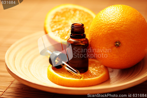 Image of orange essential oil