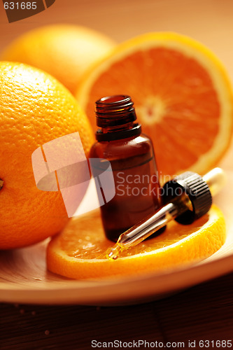 Image of orange essential oil