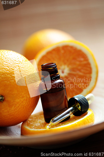 Image of orange essential oil