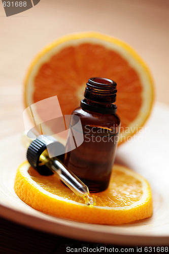 Image of orange essential oil