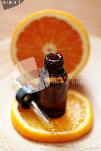 Image of orange essential oil