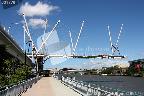 Image of Brisbane bridge construction
