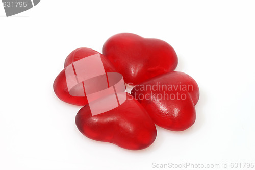 Image of Wine gum hearts