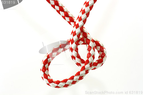 Image of Red and white Rope