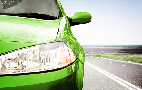 Image of Car on the road.