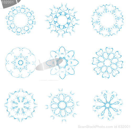 Image of floral elements