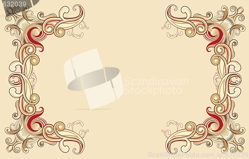 Image of Floral frame