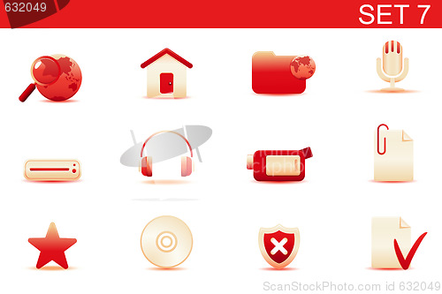 Image of web icons