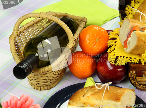 Image of Wine And Picnic