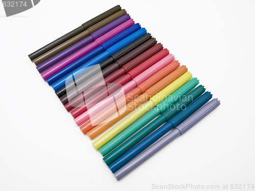 Image of felt pens