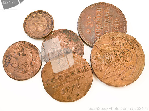 Image of Old russian coins