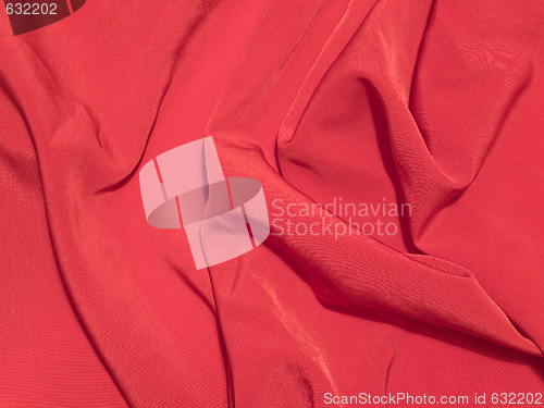 Image of red fabric