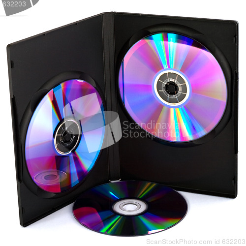 Image of Compact disk's in case