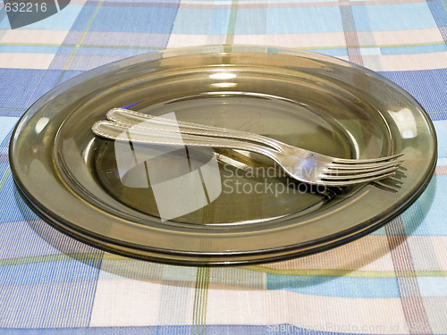 Image of Plates and forks