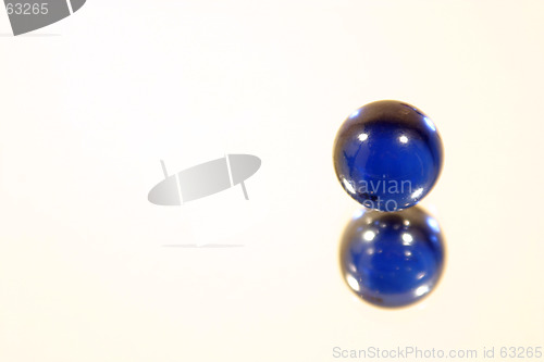 Image of Marbles on Mirror