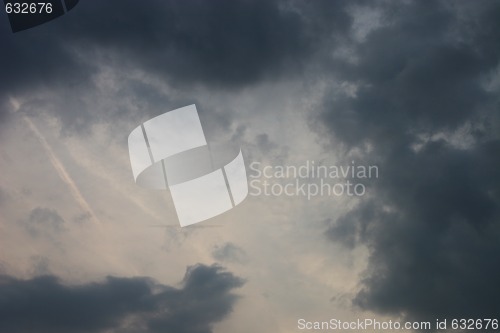 Image of stormy  clouds