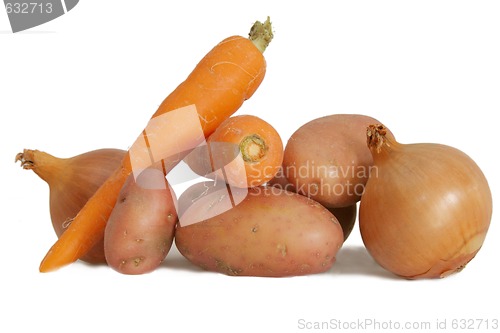 Image of raw vegetables