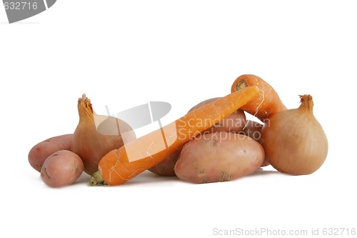 Image of raw vegetables