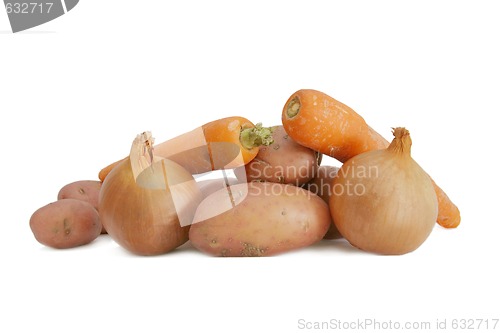 Image of raw vegetables