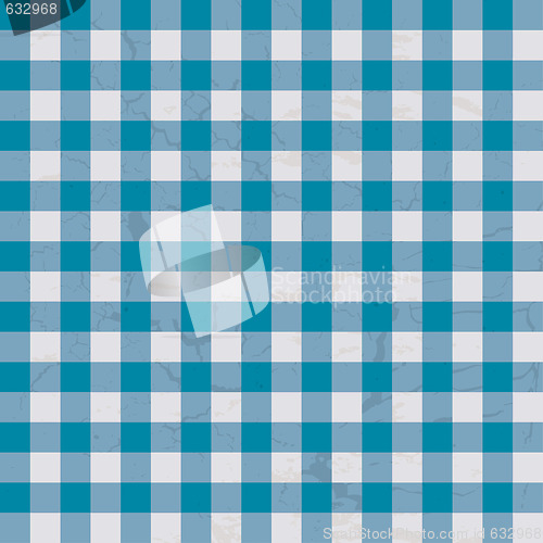 Image of table cloth blue