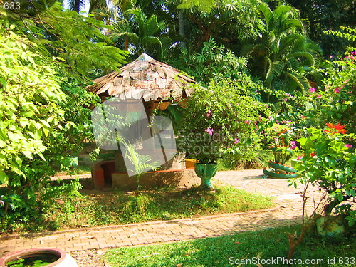 Image of Garden. Vientiane. Laos