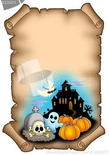 Image of Haloween parchment 2