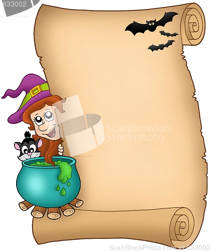 Image of Halloween parchment 3
