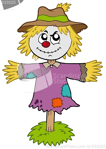 Image of Cartoon scarecrow