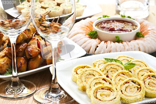 Image of Assorted appetizers