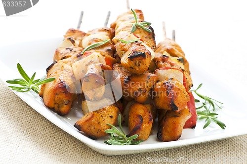 Image of Chicken skewers