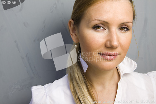 Image of beautiful woman portrait