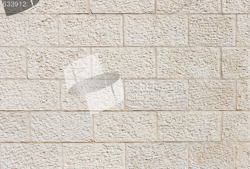 Image of Rough gray stone wall texture