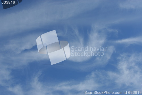 Image of clouds in the sky