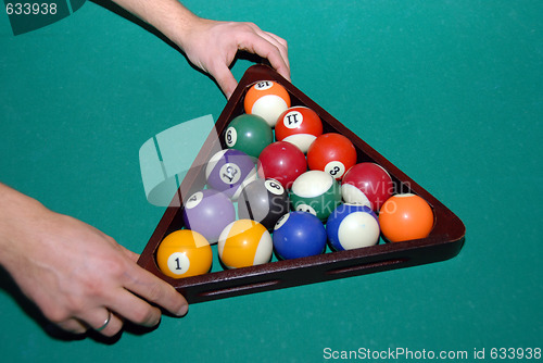 Image of billards table