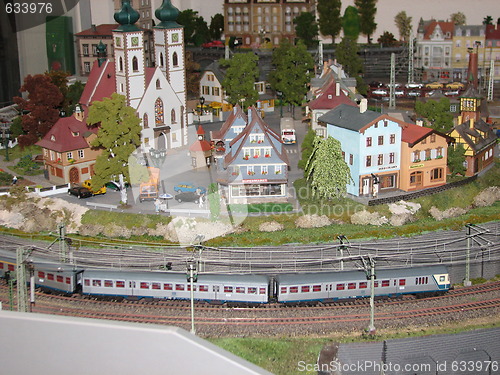 Image of model train